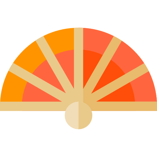 fan Basic Straight Flat icoon