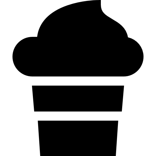 아이스크림 Basic Straight Filled icon