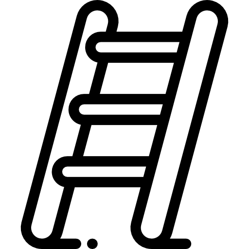 Ladder Detailed Rounded Lineal icon