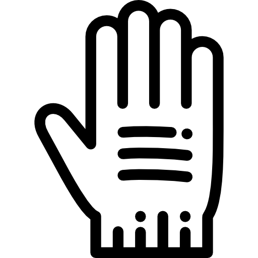 handschuhe Detailed Rounded Lineal icon
