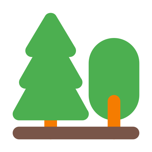 bomen Generic Flat icoon