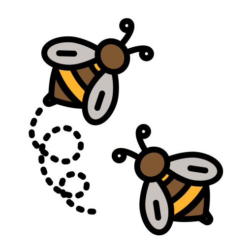 abelhas Generic Outline Color Ícone