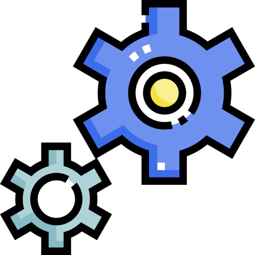 기계 Detailed Straight Lineal color icon