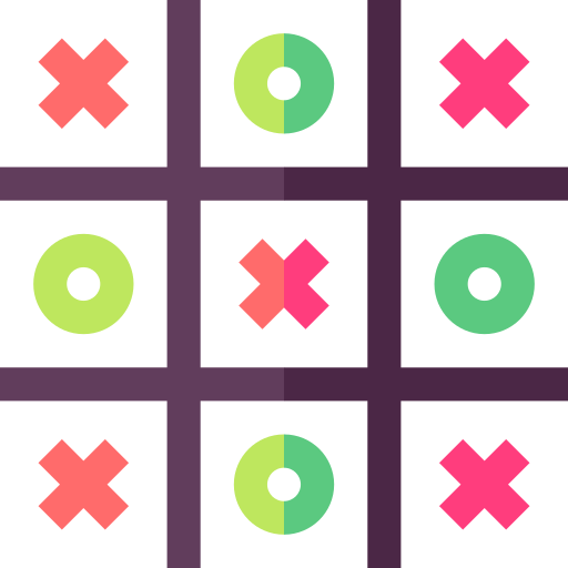 tic tac toe Basic Straight Flat icon