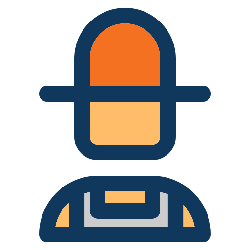 farmer Generic Outline Color icon