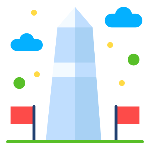 Washington monument Generic Flat icon