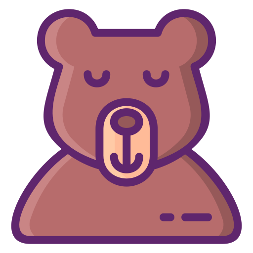 orso Flaticons Lineal Color icona