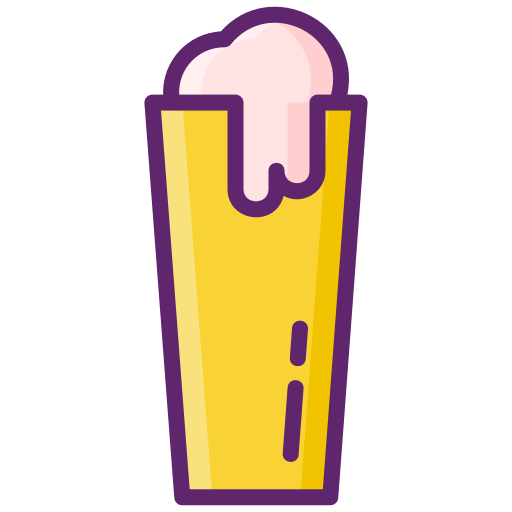 cerveza Flaticons Lineal Color icono