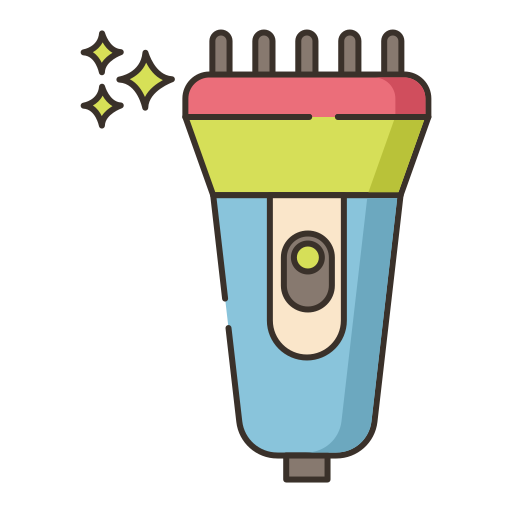 Hair clipper Flaticons Lineal Color icon