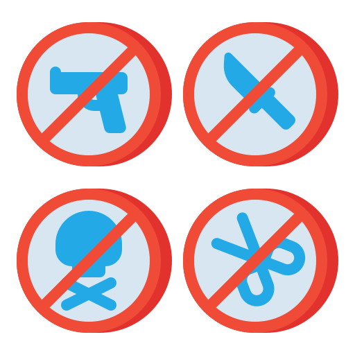 Forbidden Flaticons Flat icon