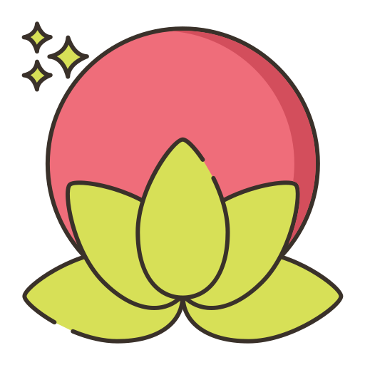 Lotus Flaticons Lineal Color icon