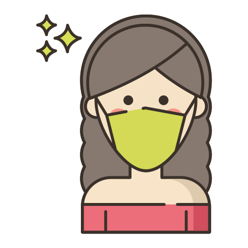 masker Flaticons Lineal Color icoon