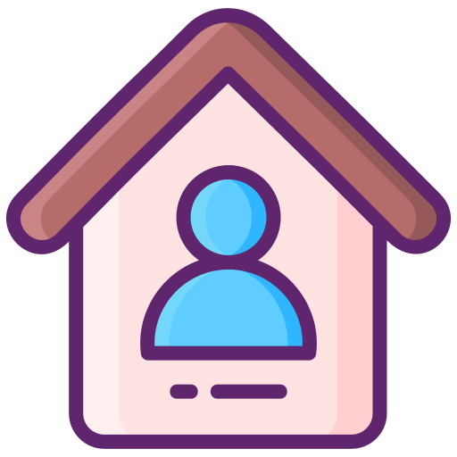 zuhause Flaticons Lineal Color icon