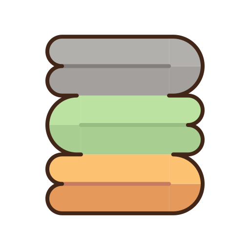 badetuch Flaticons Lineal Color icon