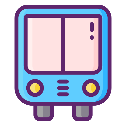 Shuttle Flaticons Lineal Color icon