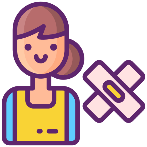 Caregiver Flaticons Lineal Color icon