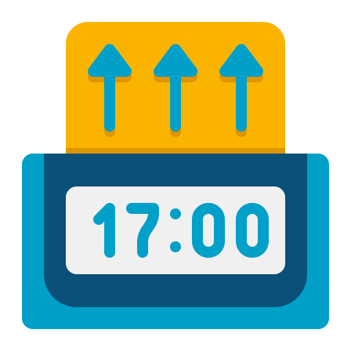 Clock out Flaticons Flat icon