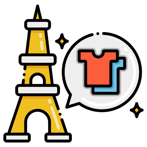 Eiffel Flaticons Lineal Color icon