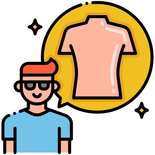 Fashion designer Flaticons Lineal Color icon