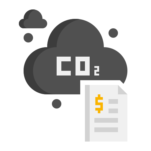 Carbon dioxide Flaticons Flat icon