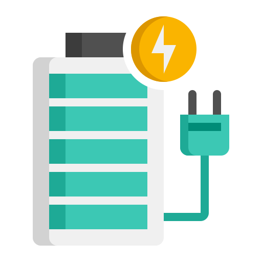 Charging battery Flaticons Flat icon