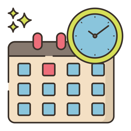 Appointments Flaticons Lineal Color icon
