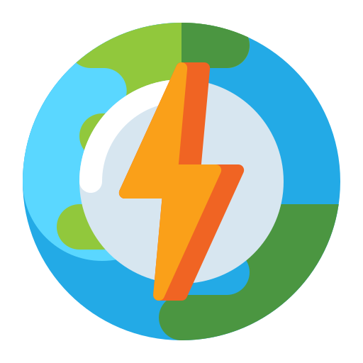 energía verde Flaticons Flat icono