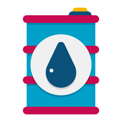 olio Flaticons Flat icona