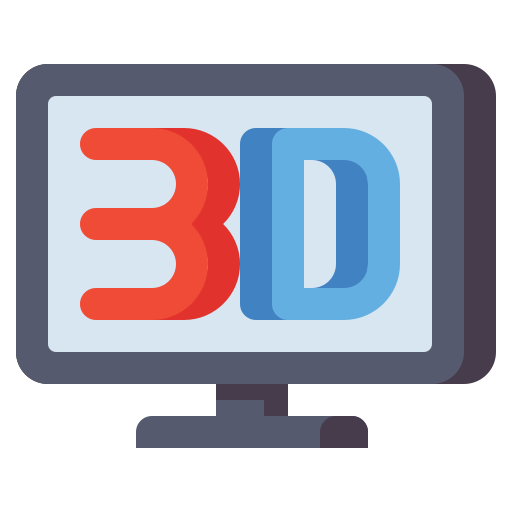 3d-film Flaticons Flat icon