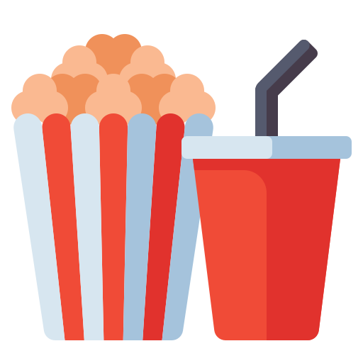 popcorn Flaticons Flat icona