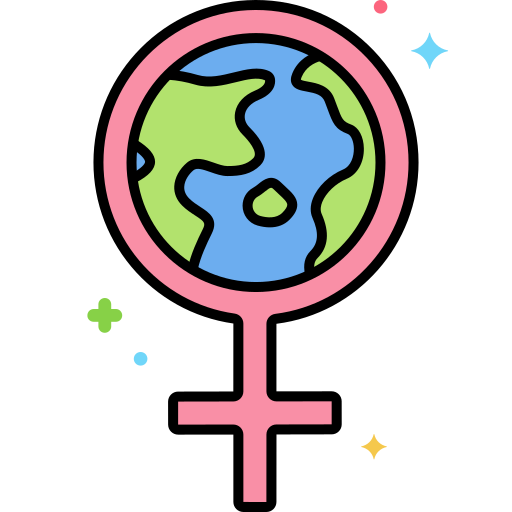 女性の日 Flaticons Lineal Color icon