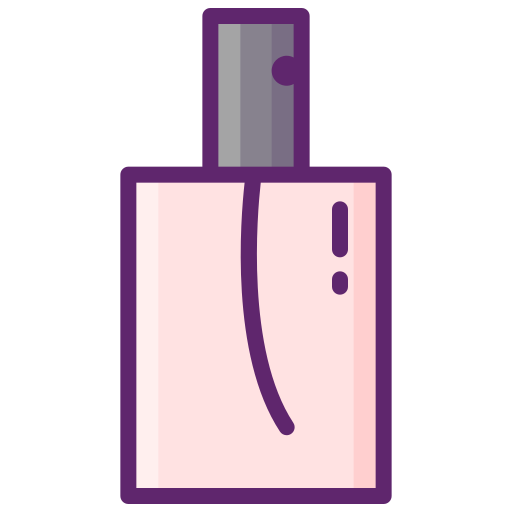 botella de perfume Flaticons Lineal Color icono