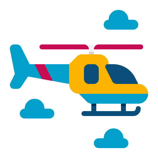 ヘリコプター Flaticons Flat icon