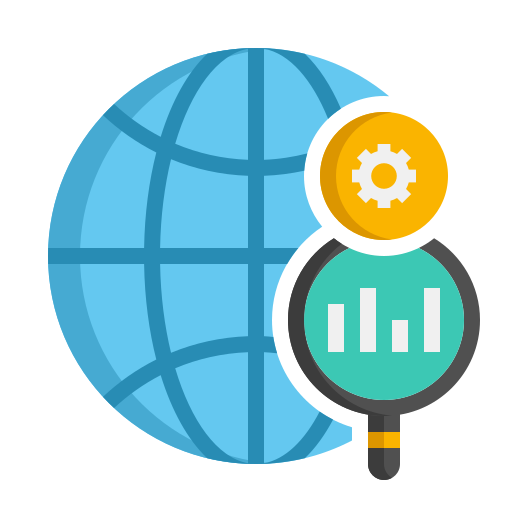 Global research Flaticons Flat icon
