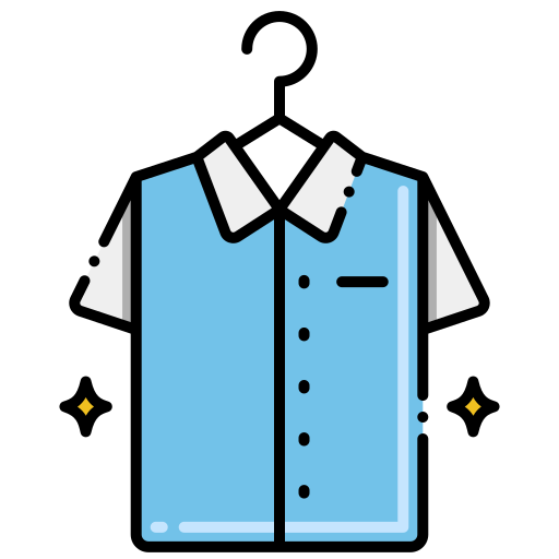 shirt Flaticons Lineal Color icoon