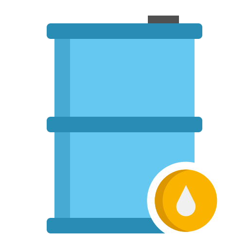 Oil barrel Flaticons Flat icon