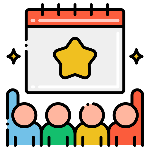 Event Flaticons Lineal Color icon