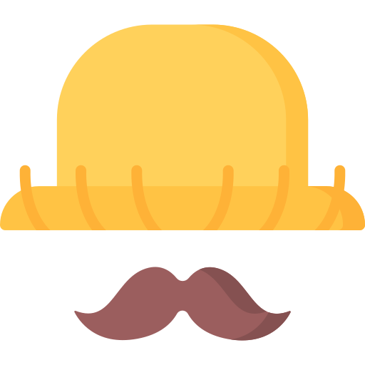 słomiany kapelusz Special Flat ikona