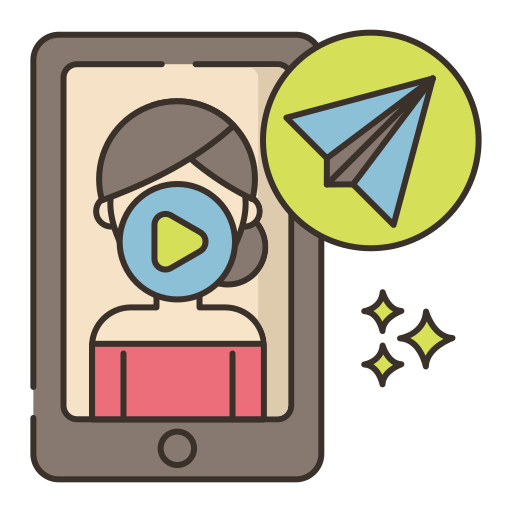videos Flaticons Lineal Color icon