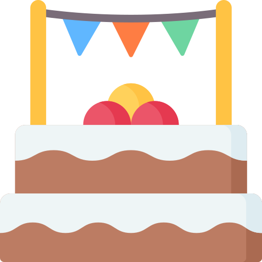 Cake Special Flat icon