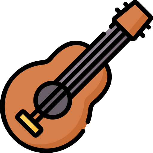 Guitar Special Lineal color icon