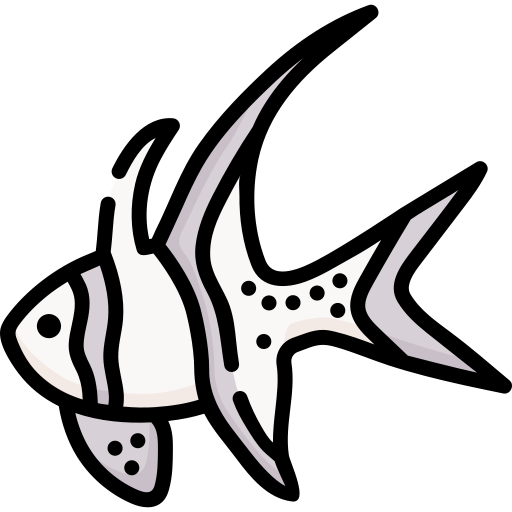 pesce cardinale di banggai Special Lineal color icona