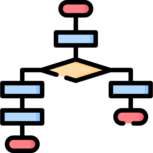 algoritmo Special Lineal color icono