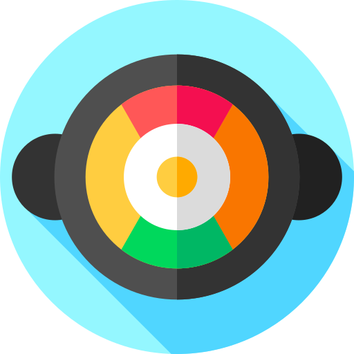 비빔밥 Flat Circular Flat icon