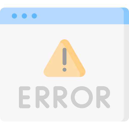 error Special Flat icono