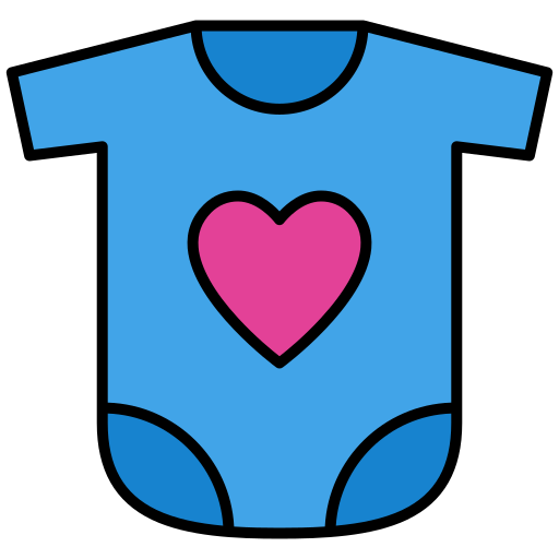 Bodysuit Generic Outline Color icon