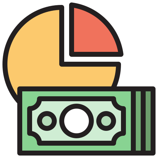 Budget Toempong Lineal color icon