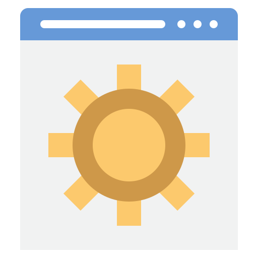 web Toempong Flat icoon