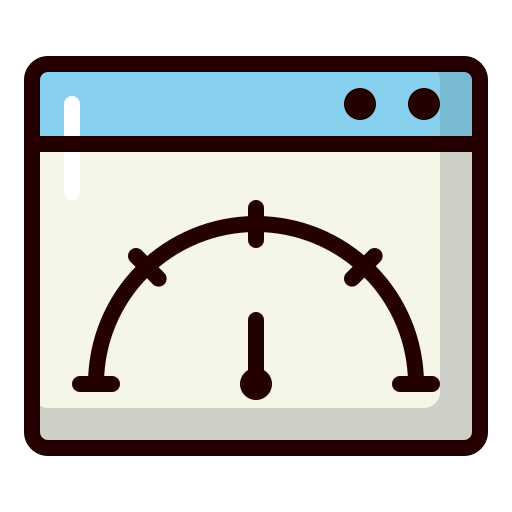 Speed Generic Outline Color icon