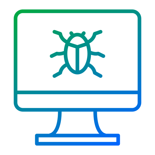 Computer bug Generic Gradient icon